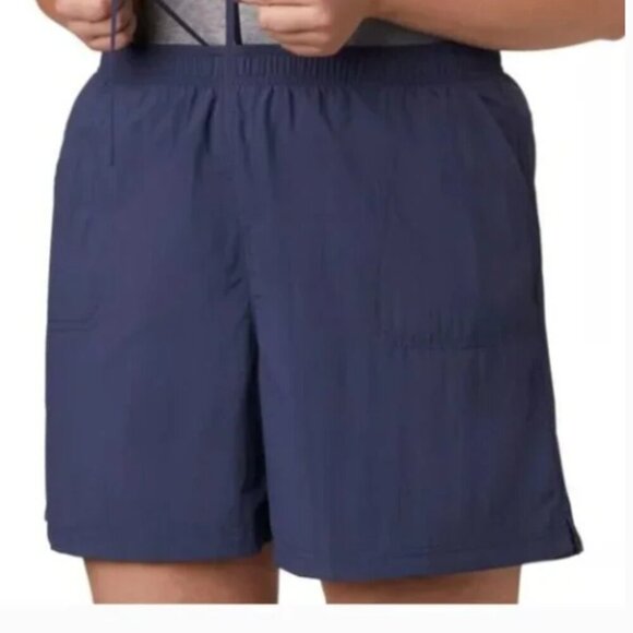 Columbia Sportswear Women's 5" Sandy River Short Nocturnal (Navy Blue) XL AL4573 - Picture 1 of 10